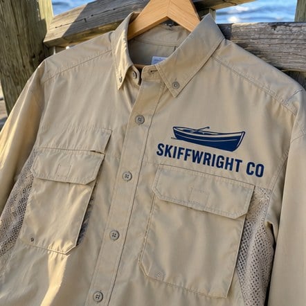 Custom Button-Up Vented Fishing Shirts